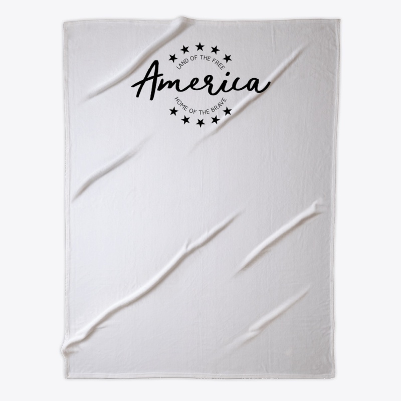 " America "  FREE AND BRAVE