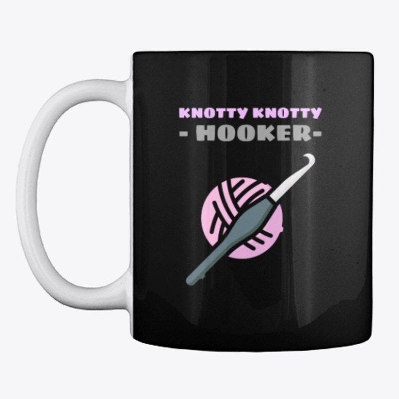 Knotty Hooker Funny Crochet Gift