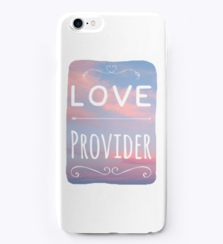 Love Provider on Sky Background