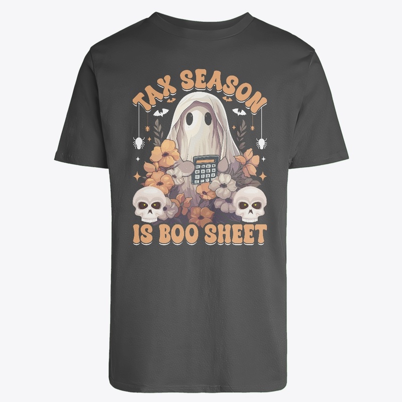Funny Ghost Tax Season Halloween Shirt