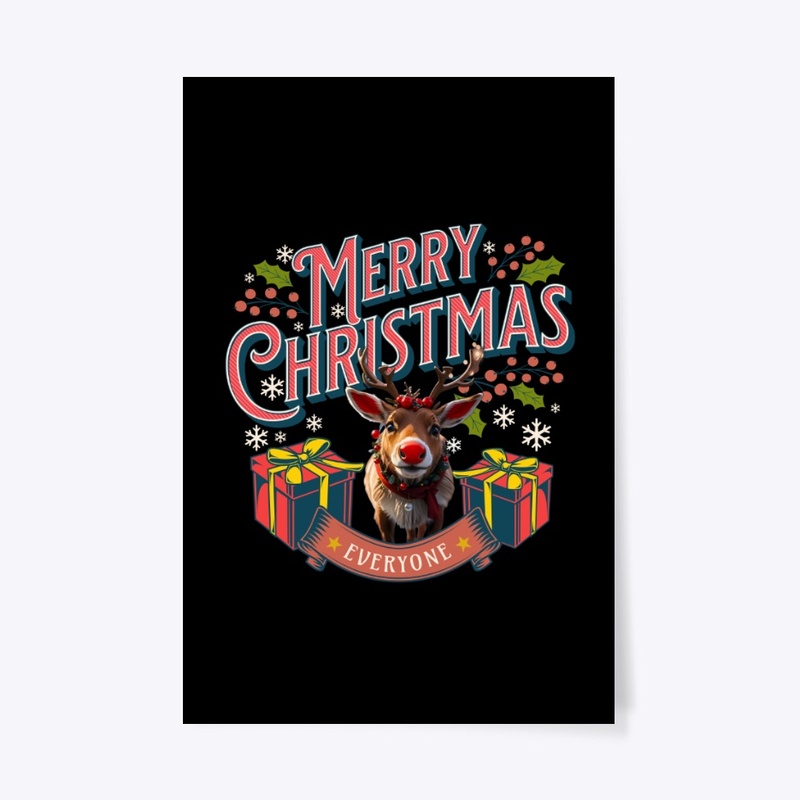 Rudolf Christmas Greeting