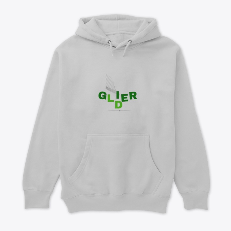 Glider Neon Green Logo Design
