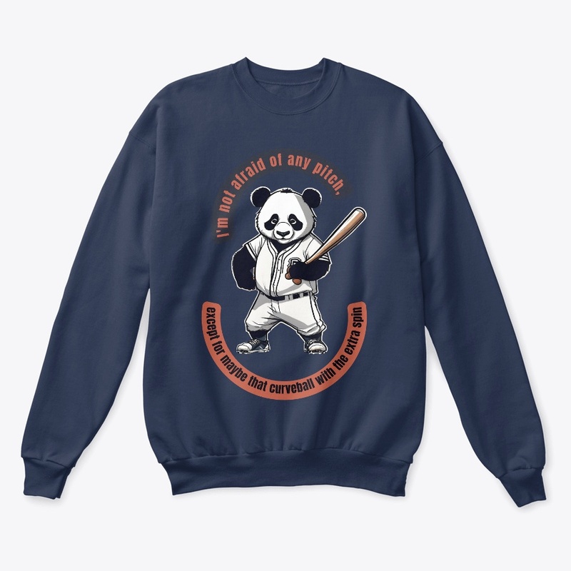 Cute Panda Baseball Player T-Shirts!