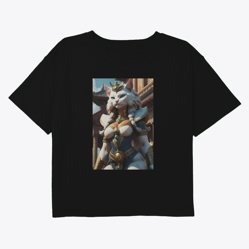 Regal Feline Warrior