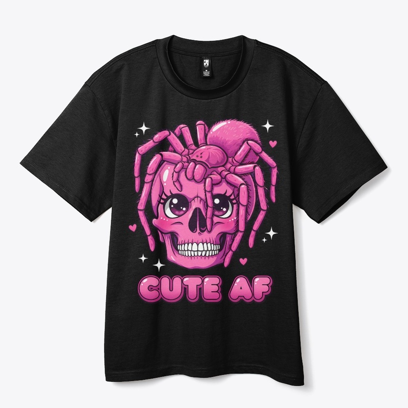 Kawaii Skull & Spider Bloom