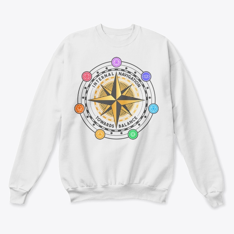 Chakras with Compass Sacred Geometry