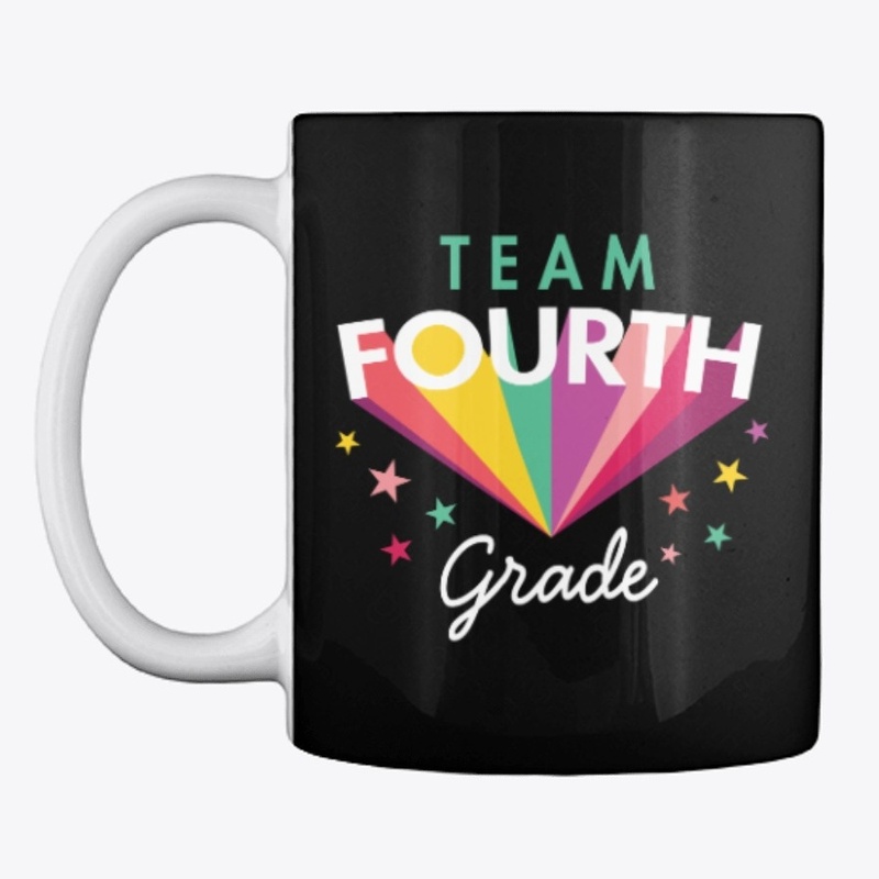 Team 4th Fourth Grade Teacher Shirt
