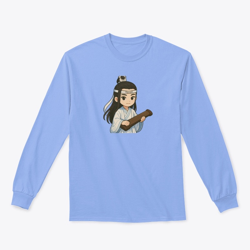 Lan Wangji Chibi Art | The Untamed Guqin
