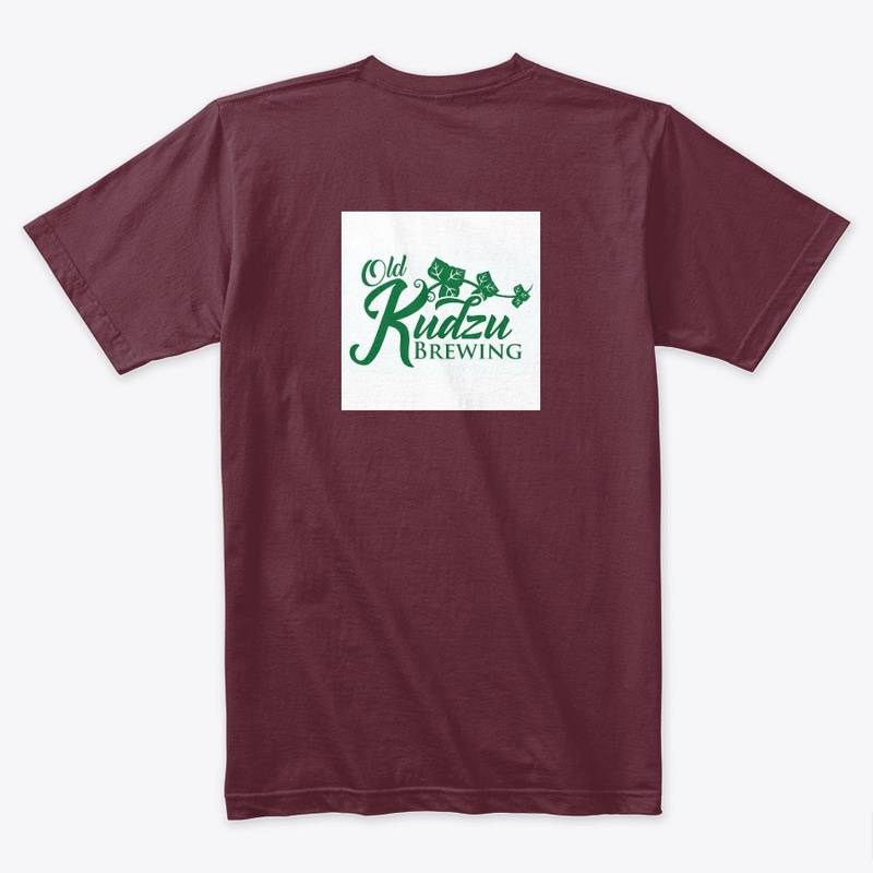 OKB- Design on back of shirt. 