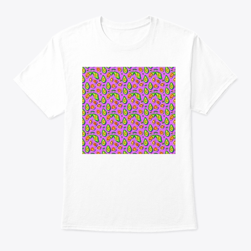 Pattern avocado fruit