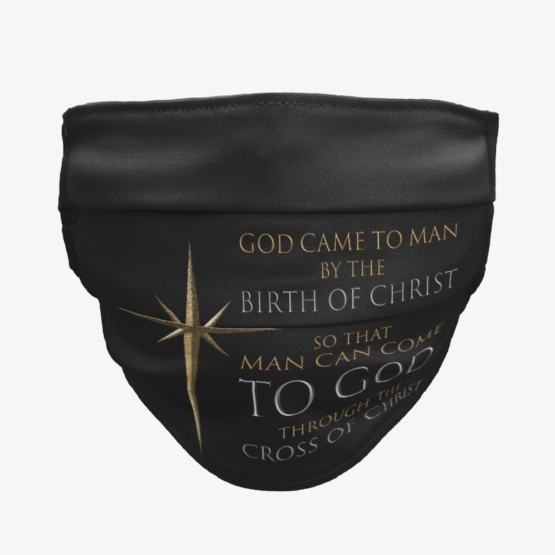 Christmas Christian Star: Birth & Cross