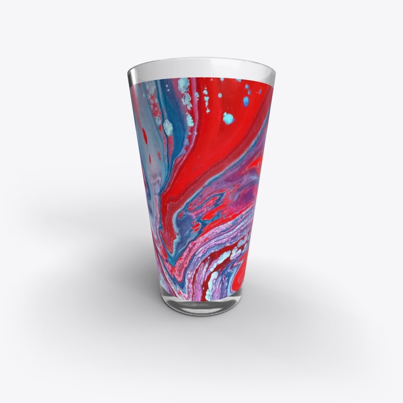 Acrylic Pour Drinkware
