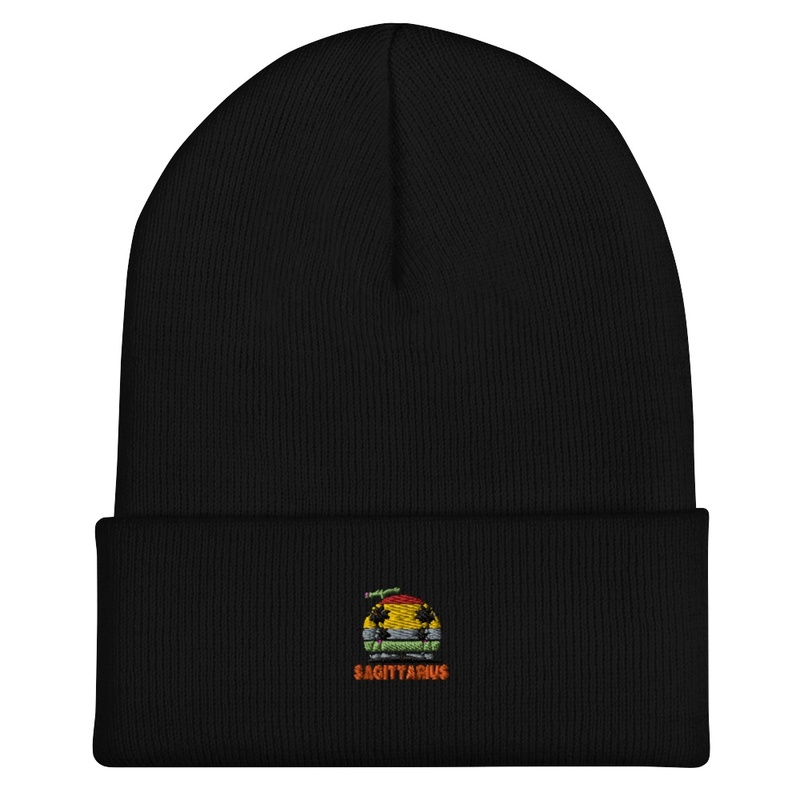 Tropical-SAGITTARIUS | Beanie Black