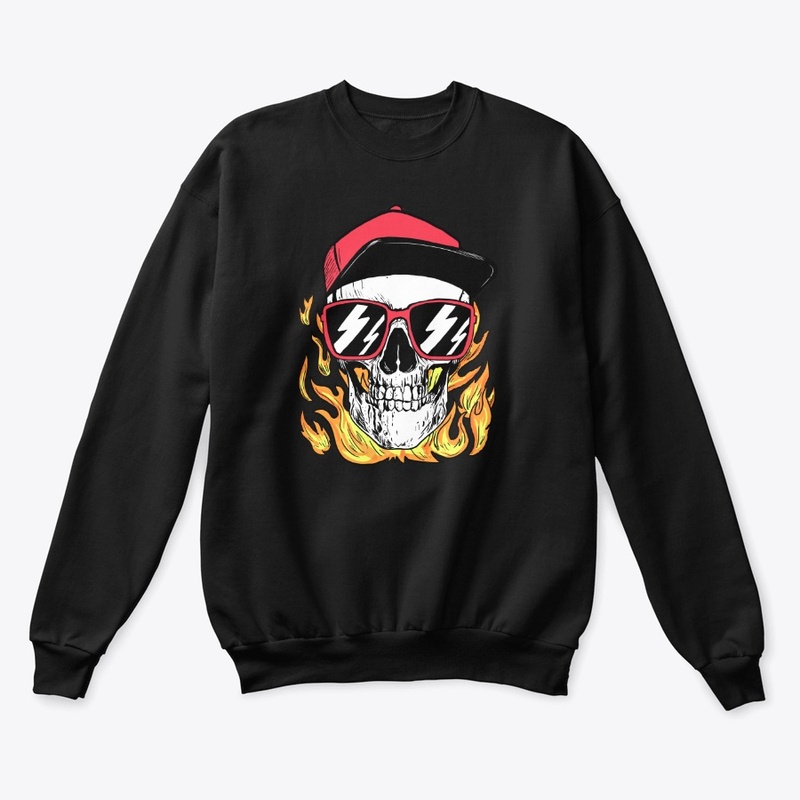 Flaming Skull