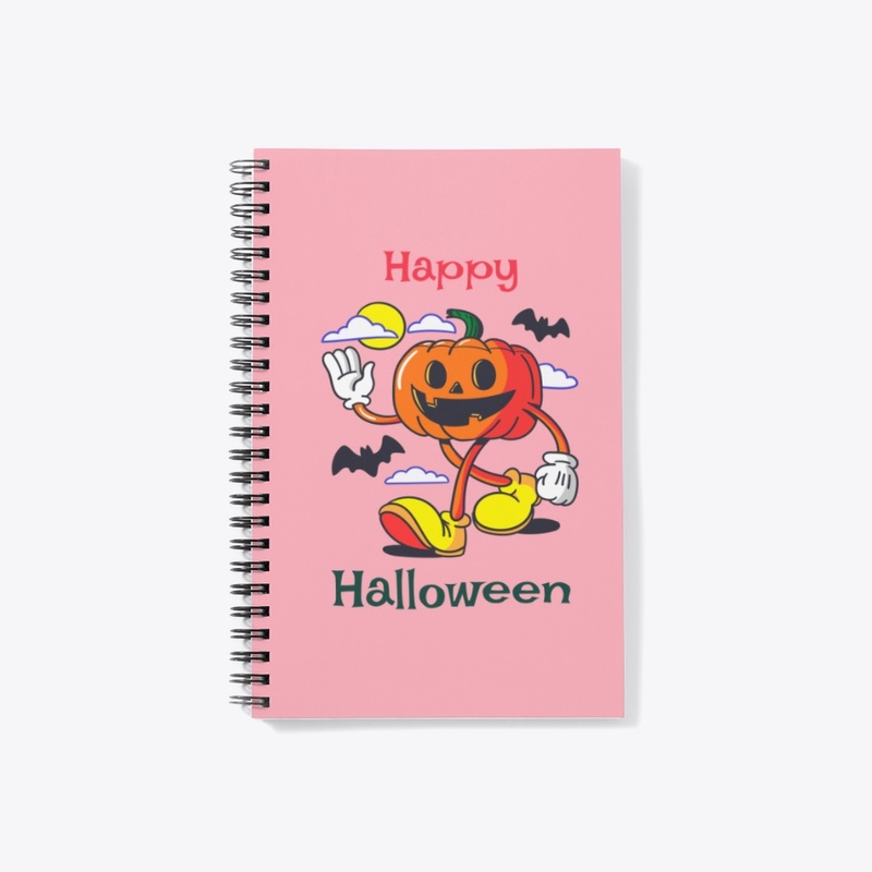 Orange pumpkin - Happy Halloween Design