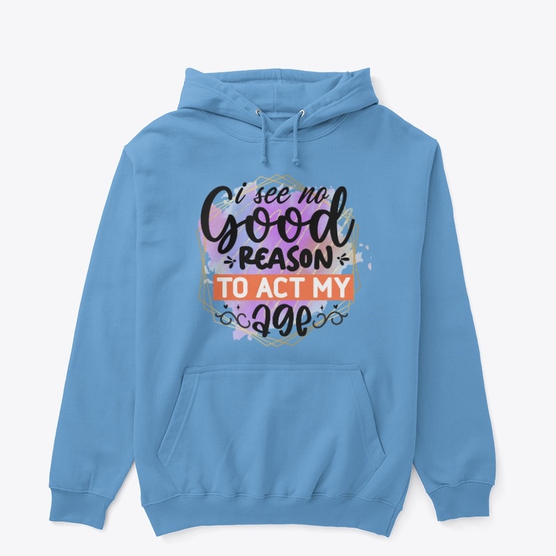 I see no good reason to act colorful