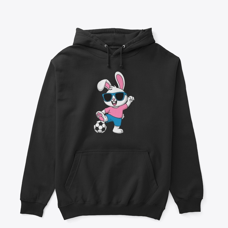 Happy Bunny Play Football