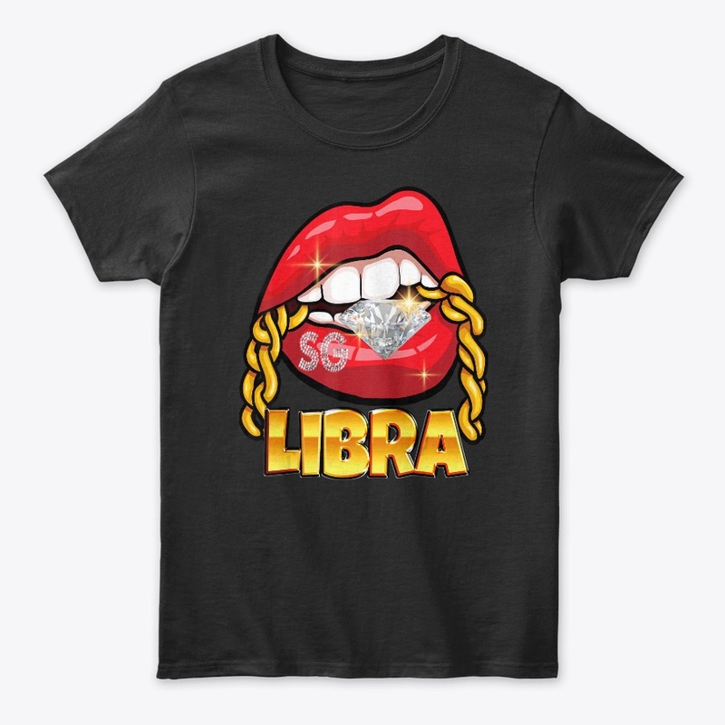 Juicy Lips Gold Chain Libra