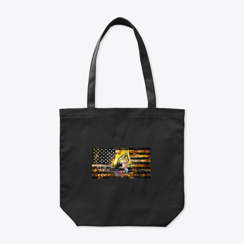 Excavator Flag Sparks