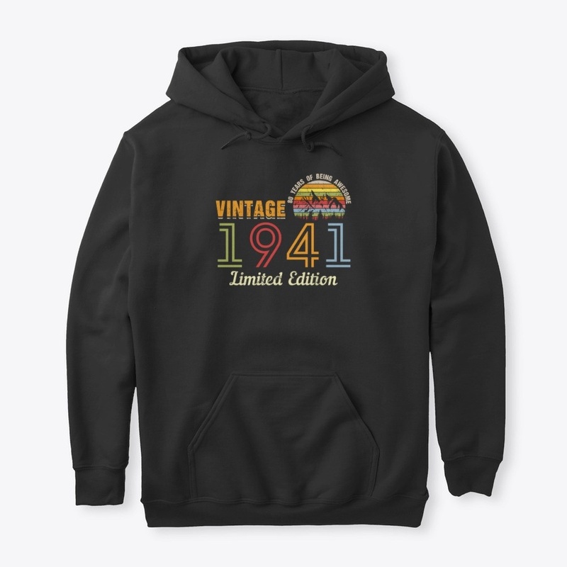 80 Year Old Vintage 1941 Limited Edition