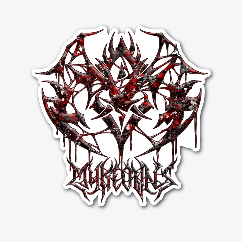 Myke Owns Red Splatter Logo