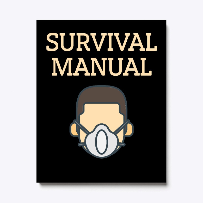 SURVIVAL MANUAL MEDICAL MASK T SHIRT
