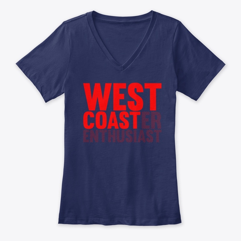 West Coaster Enthusiast - Red Print