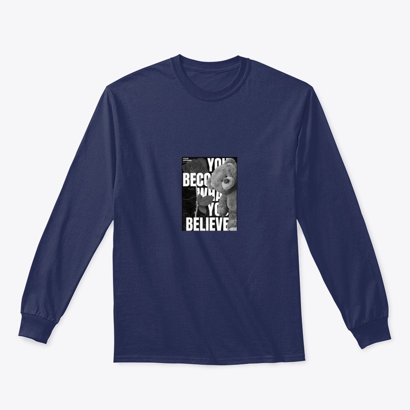 Inspirational Bear and Rose T-Shirt" 