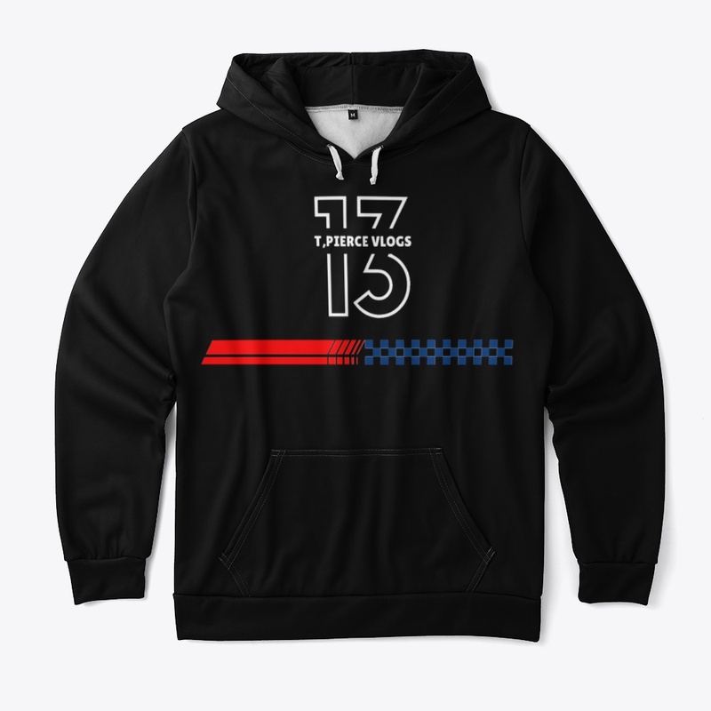 T,Pierce Vlogs Racing Hoodie