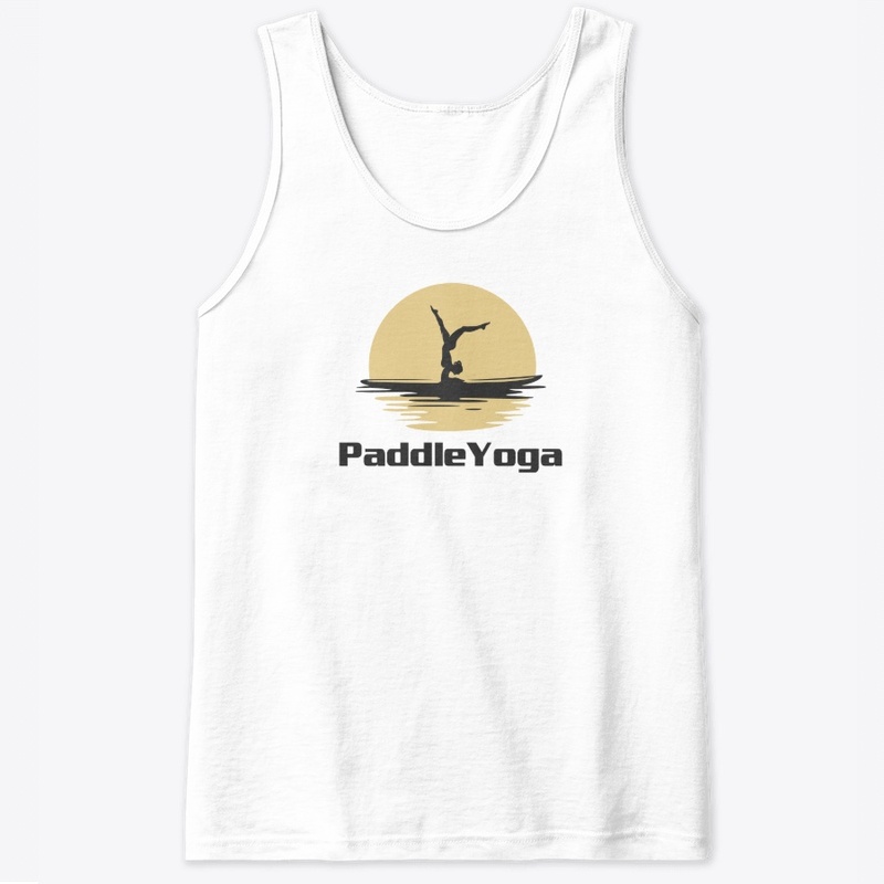 SUP, paddle board yoga pincha position