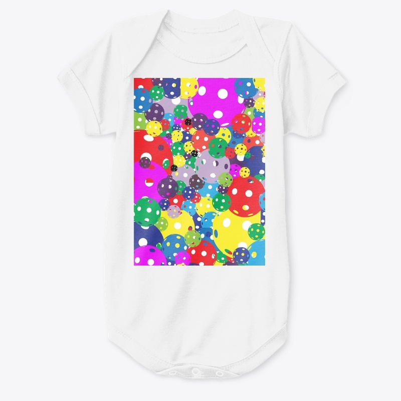 Colorful Pickleball Collection