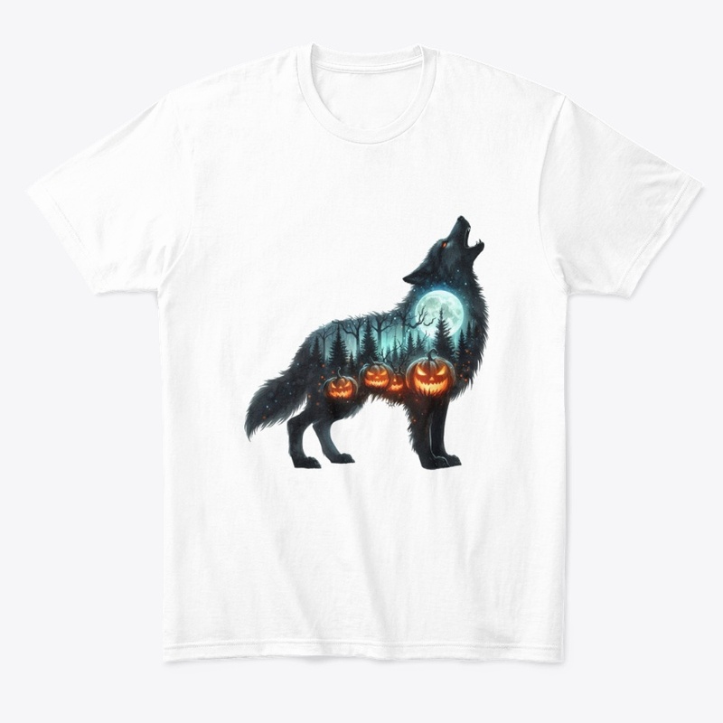 Halloween Howling Wolf