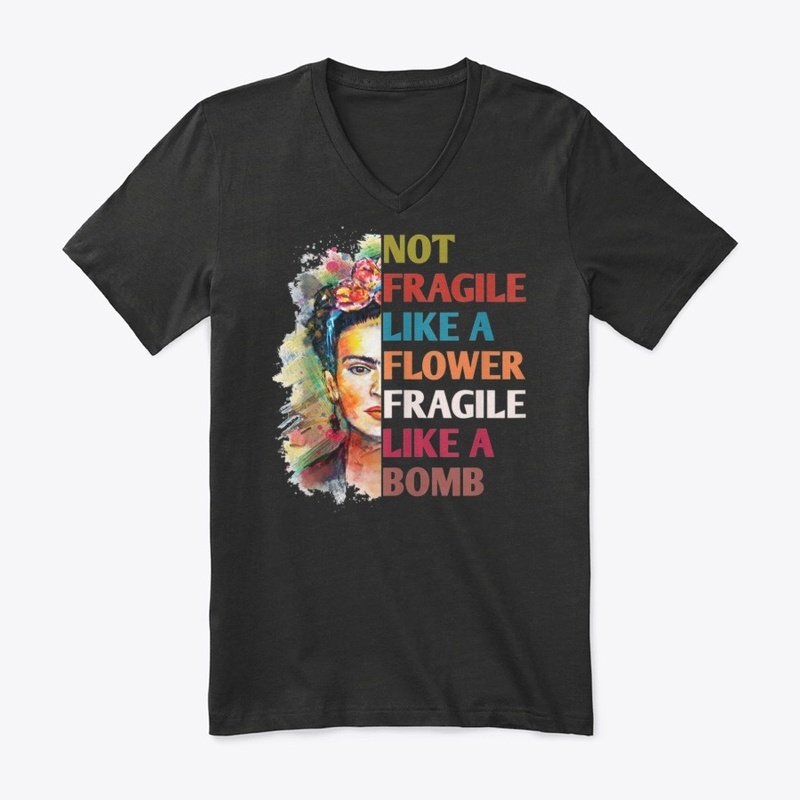 Not like a flower fragile like a bomb