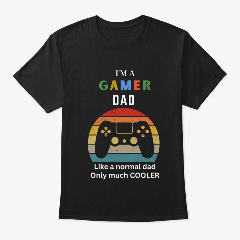 Gamer Dad Fathers day tshirt