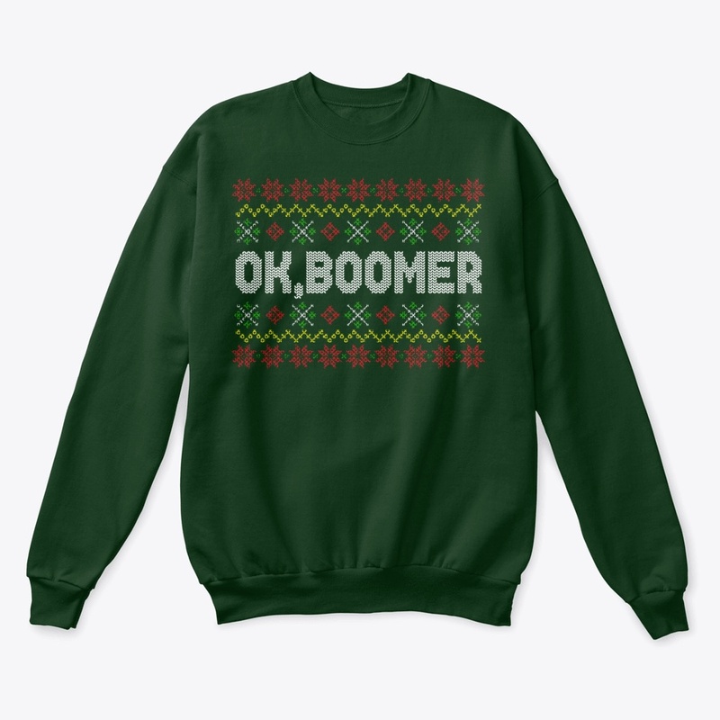 Ok Boomer Ugly Christmas
