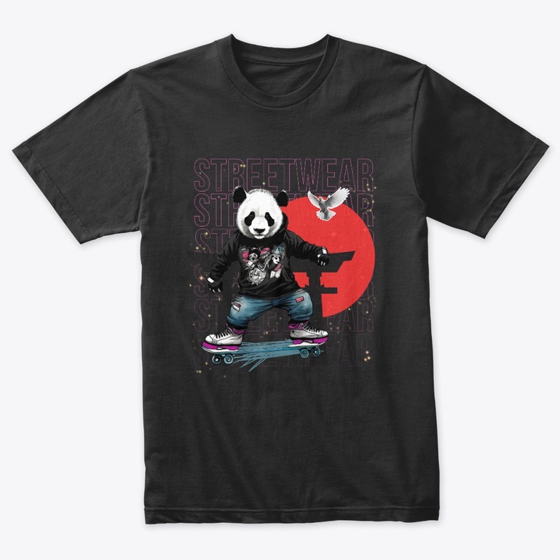 Punk Panda on Skate