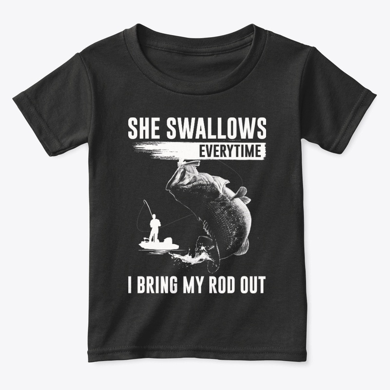 She Swallows Every Time! (Fishing