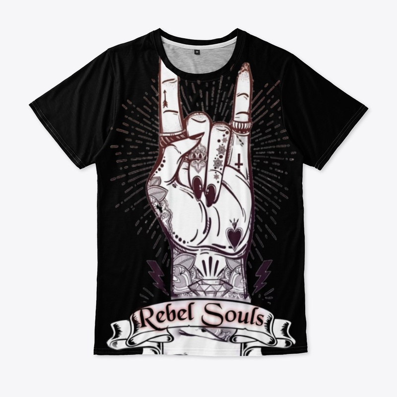 REBEL SOULS Horns & Confetti Design
