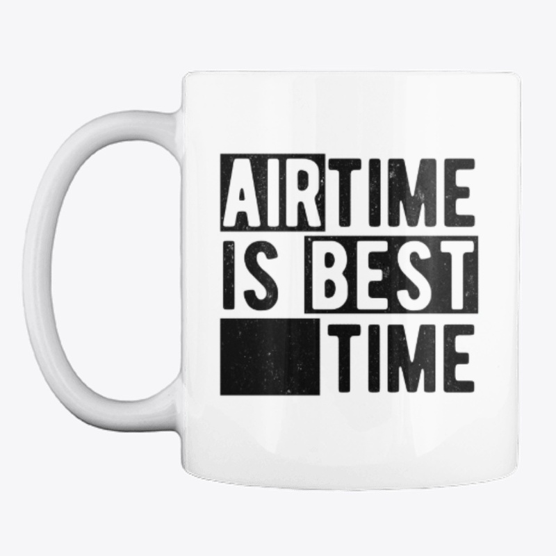 Airtime Is Best Time, black