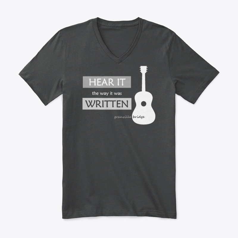 Granville Bridge Guitar: Light Logo