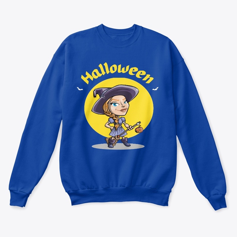 Happy Halloween - Young witch