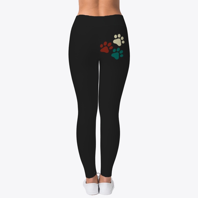 dog paw print Style Women's Leggings