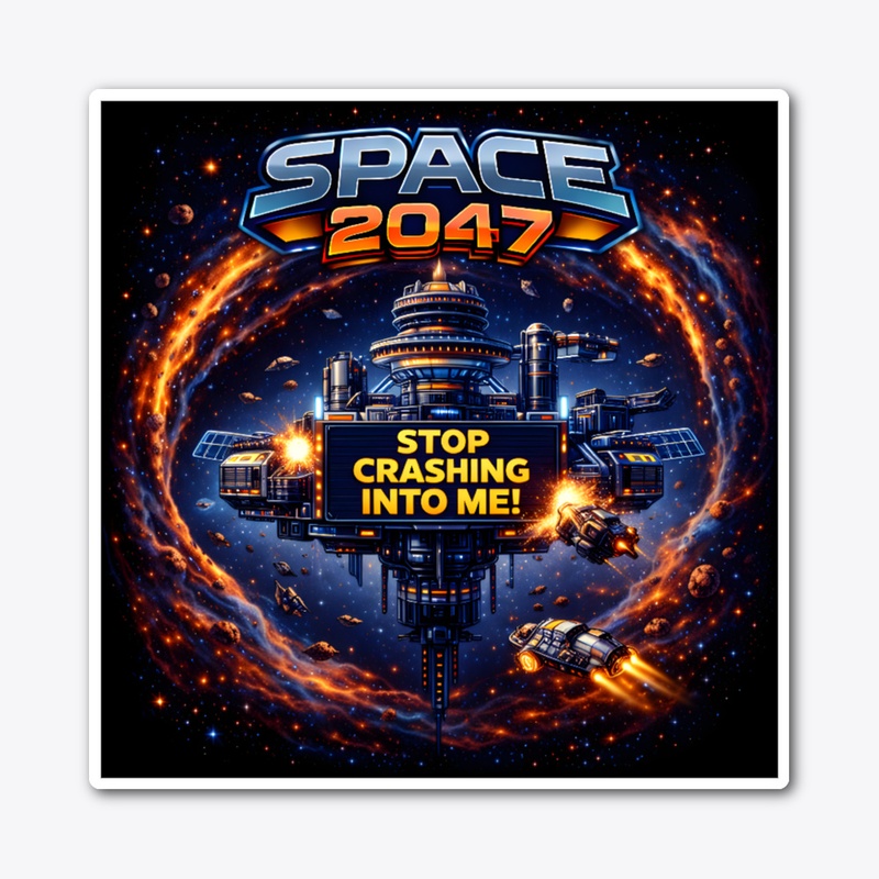 Stop crashing into me space station