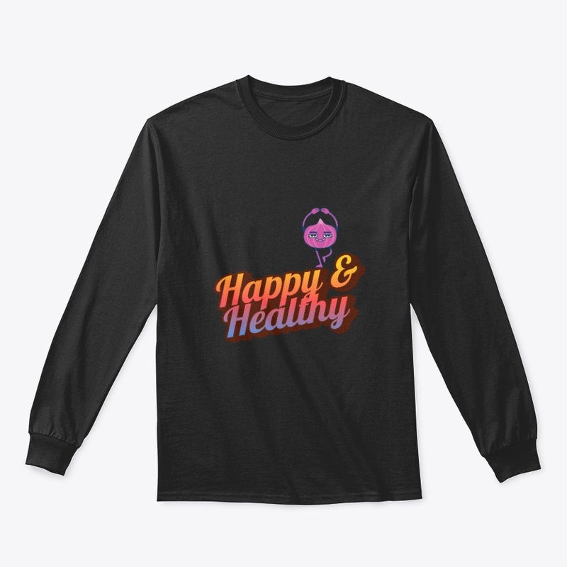 Healthy and Happy – Wellness Vibes Tee