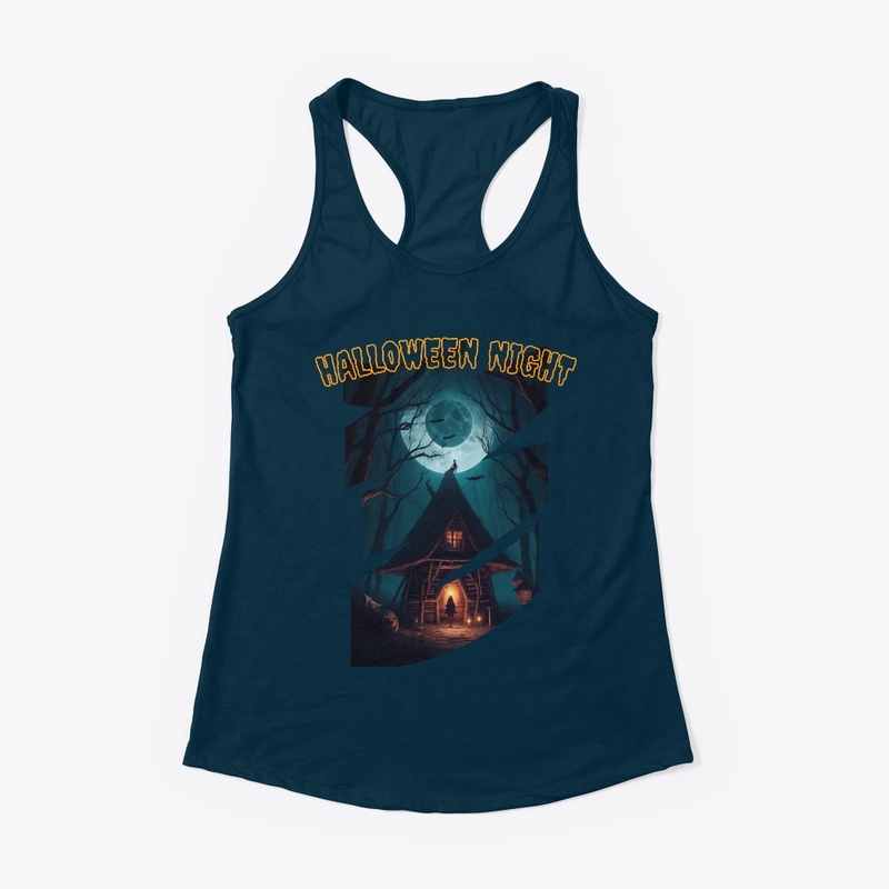 Halloween Night Witch Hut