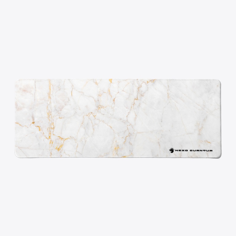 	Nexo Quantum Gold Marble Style Desk Mat