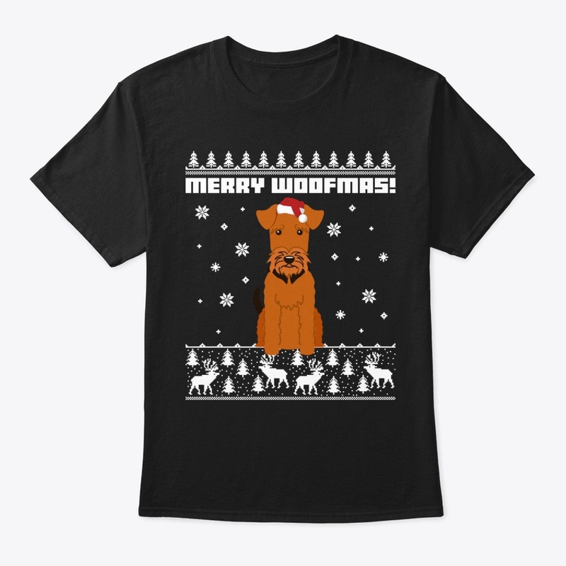 Welsh Terrier Merry Woofmas, Ugly 🎄 