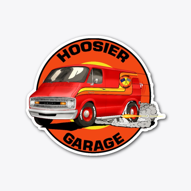 72 Supervan Die Cut Decal