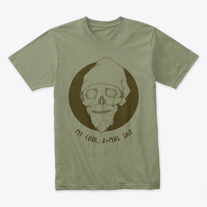 Christmas shirt Santa skull