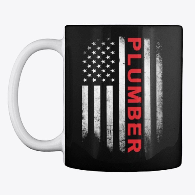 Plumber US Flag Shirt